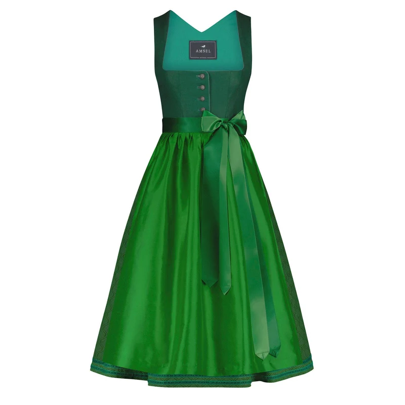 Leinendirndl Nele Grün