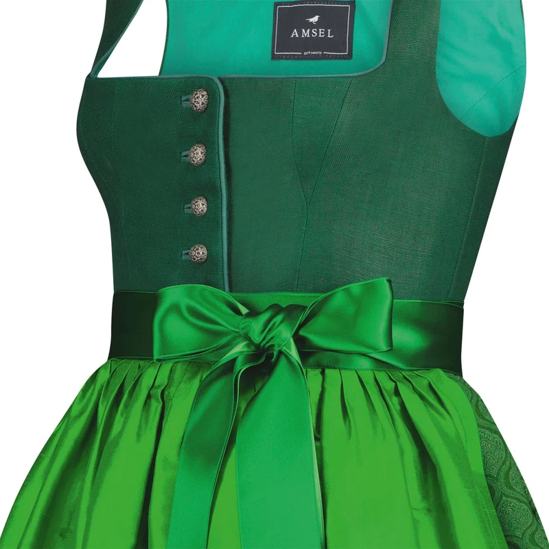 Leinendirndl Nele Grün