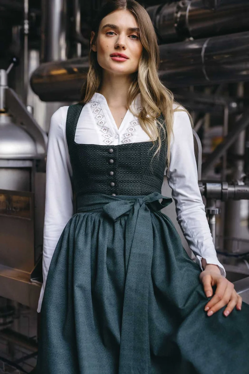 Dirndl Madita Grün (lang)