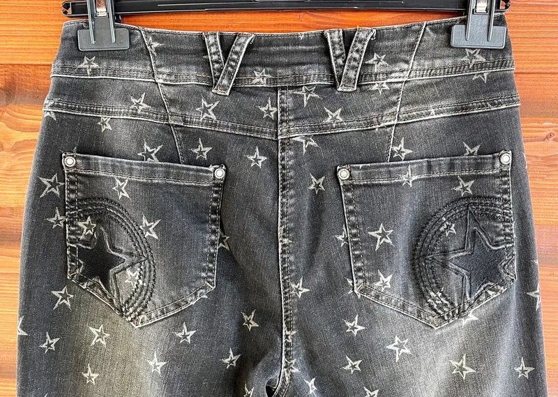 Hose Jeans, Sportalm, Spitfire, Sterne, Gr. 38