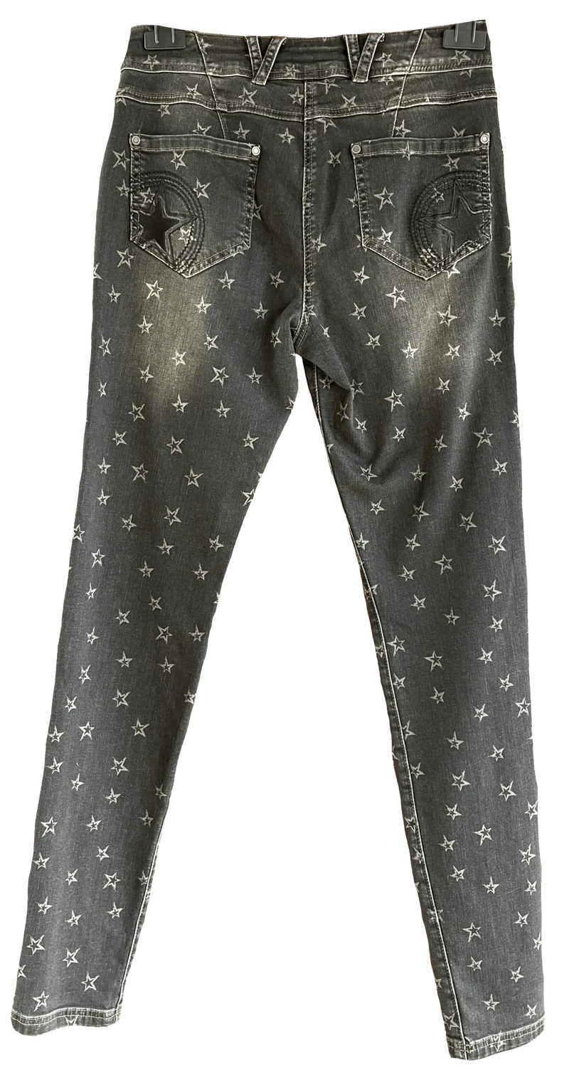 Hose Jeans, Sportalm, Spitfire, Sterne, Gr. 38