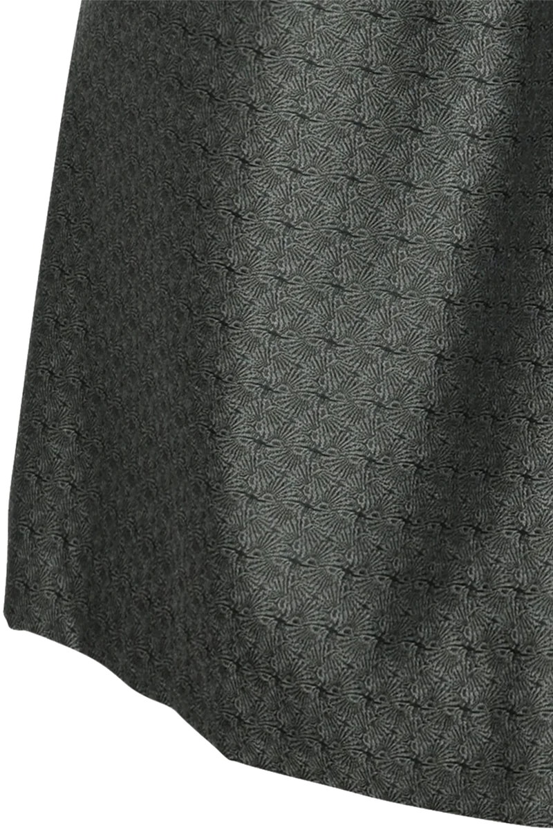 Midi-Dirndl in Leder-Optik