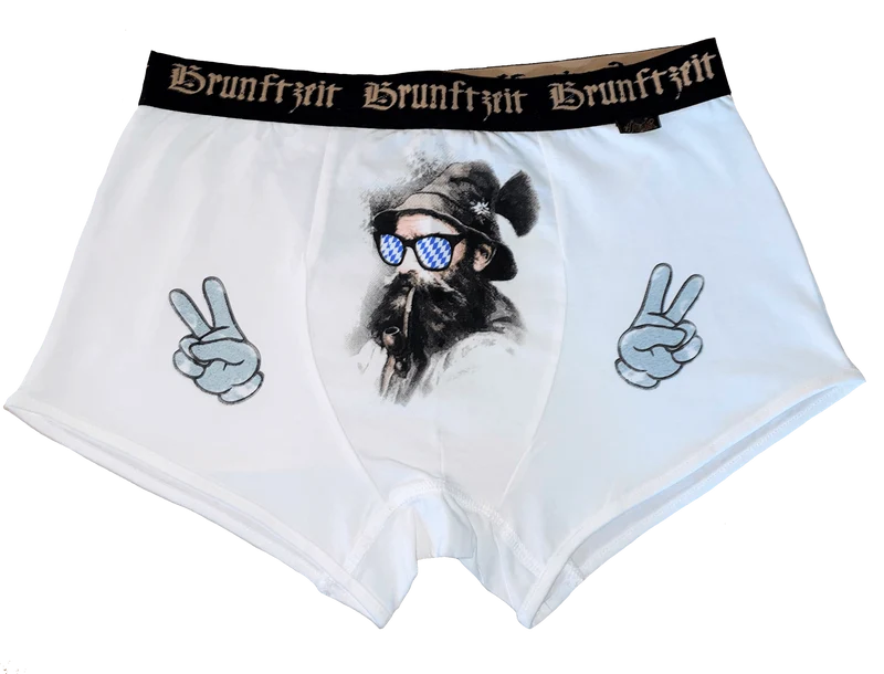 Herrenslip, Hangowear Boxershort, weiß, Lambert Bavaria