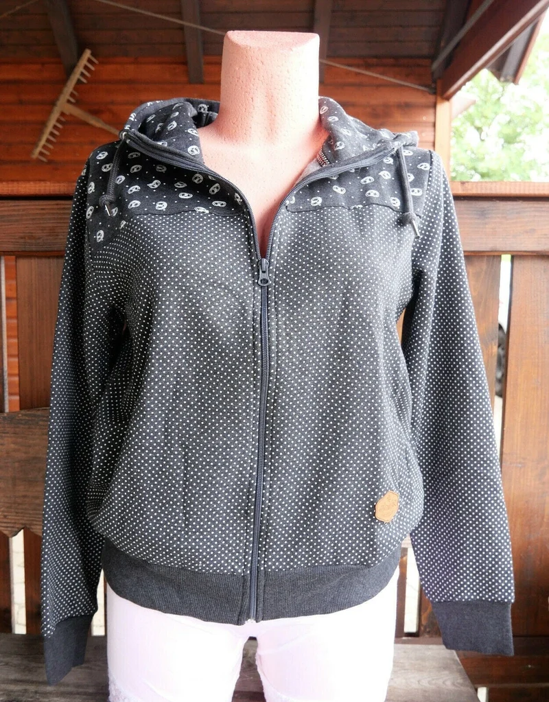 Trachten Jacke, Hangowear, Sweatjacke, Hoodie, Perez, Brezen, Gr. 46/48