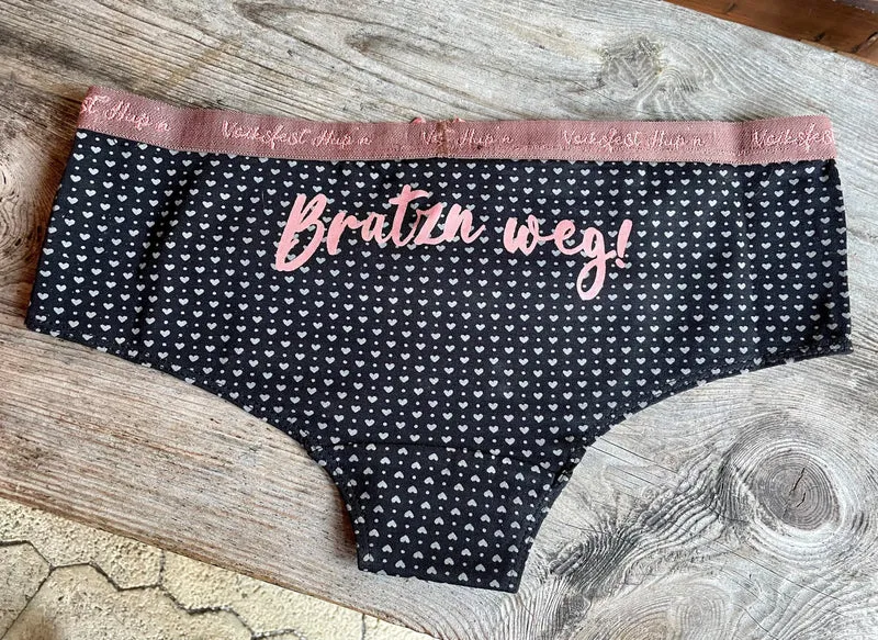 Hipster, Panty, bayrisch, Josefina schwarz, HangOwear