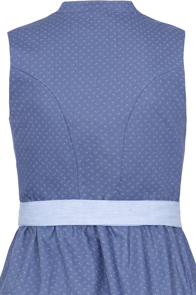 Umstandsdirndl aus Baumwolle lang