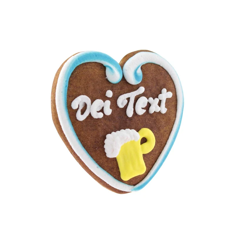 Personalisiertes Lebkuchenherz