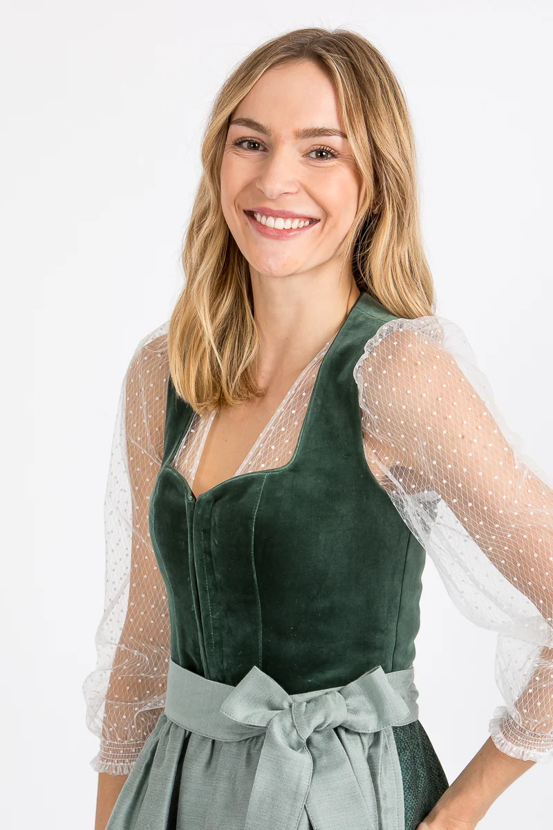 Gottseidank Dirndlbluse Nela Spitze