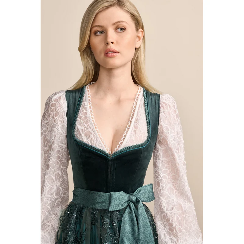 Dirndl Annica in petrol