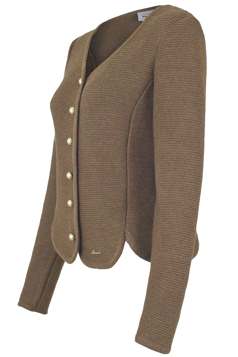 Damen Strickjacke tailliert