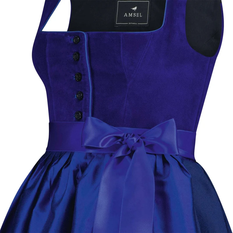 Samtdirndl Marlene Saphir