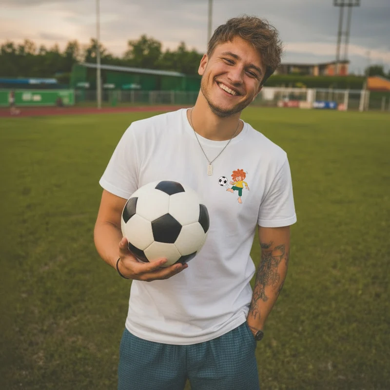 ®Pumuckl T-Shirt Herren Fußball