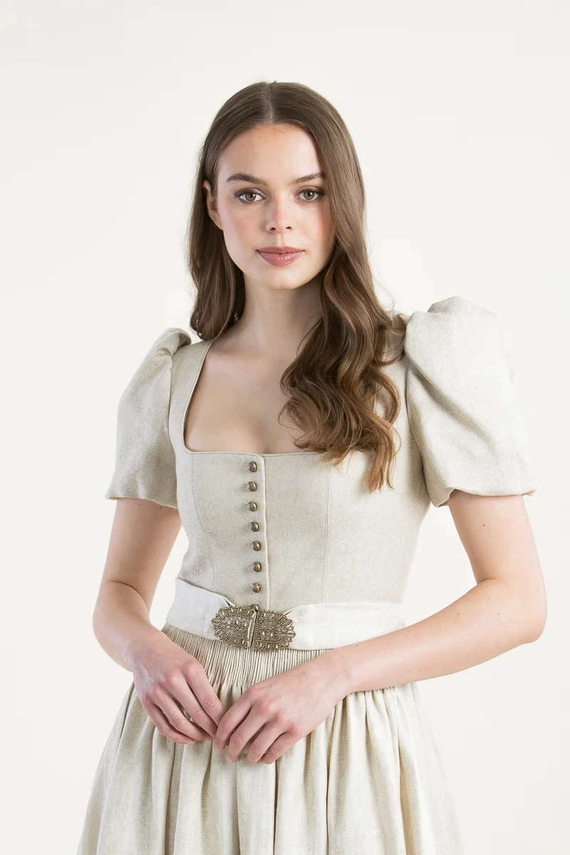 Gottseidank Ärmeldirndl Laura offwhite