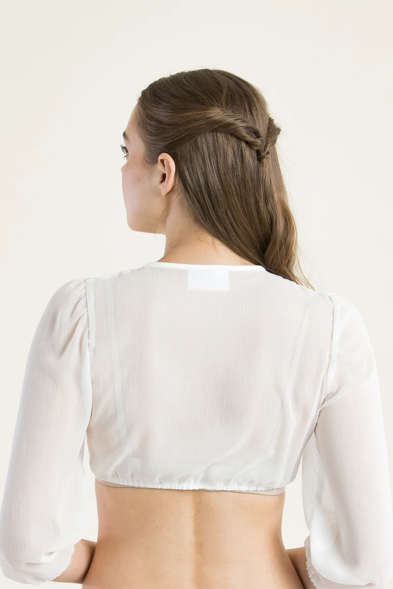 Wenger Dirndlbluse Ines Chiffon