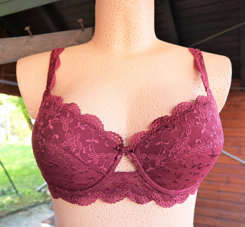 Dirndl BH, Nina von C., burgund, Push up