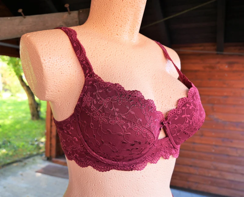 Dirndl BH, Nina von C., burgund, Push up