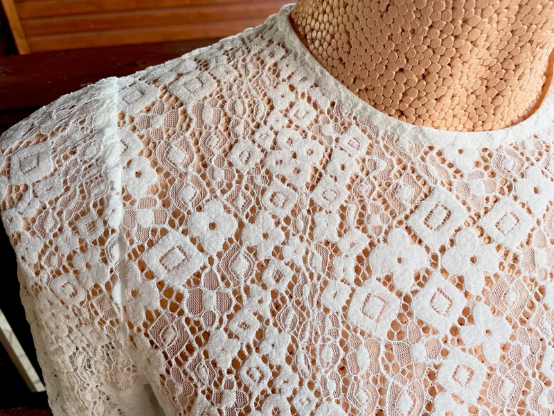 Dirndlbluse, Spieth & Wensky, offwhite, Siena, 3/4 Arm, Gr. 44