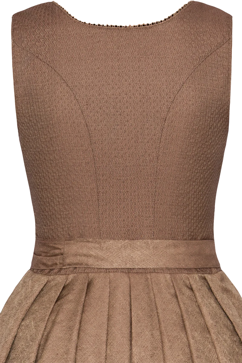Midi-Dirndl mit Rautenmuster