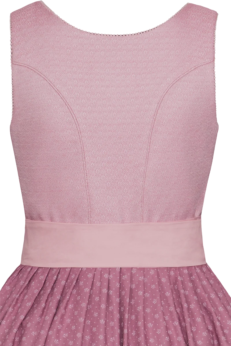 Umstandsdirndl mit Streublumen-Muster - beere