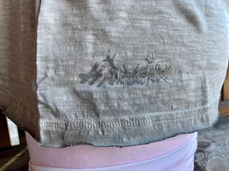 Trachtenshirt, HangOwear, Jill, Bergverliebt grau, Gr. 3XL