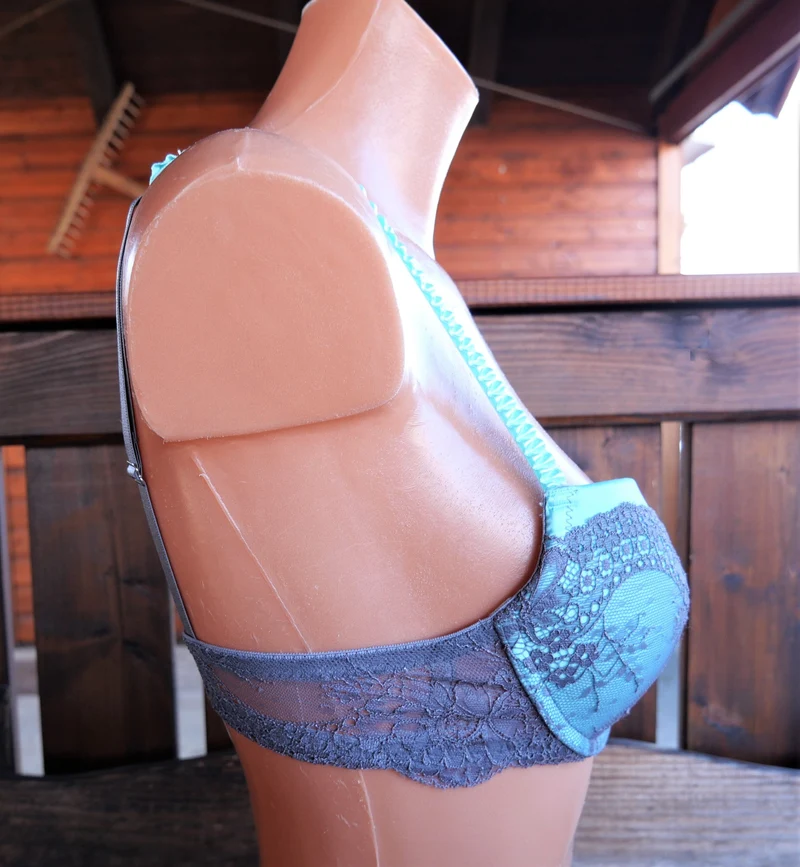 BH, After Eden, grau, Mint, Satin, Spitze, Push up