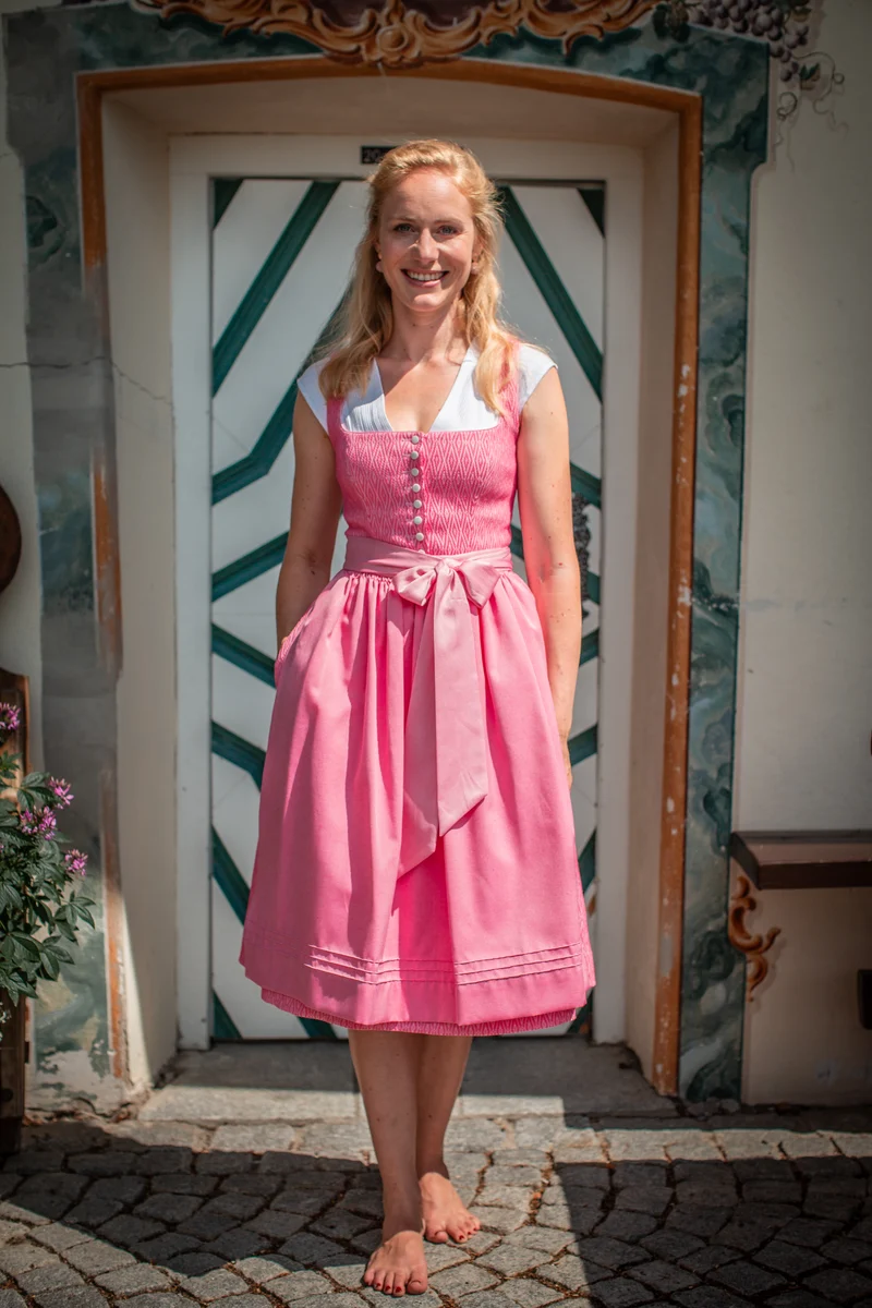 Dirndl Bella Susi Lisa rosa