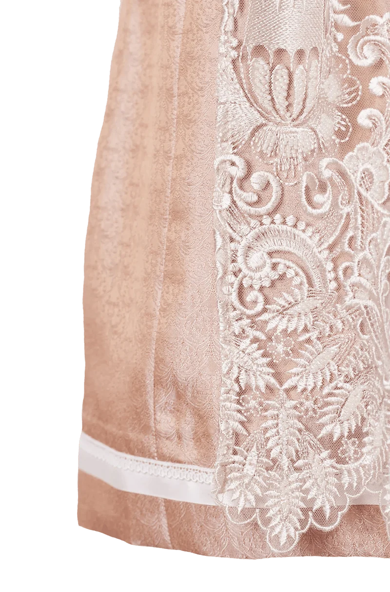 Dirndl Krüger Collection, Midi 70 cm, Mathea apricot, lachs
