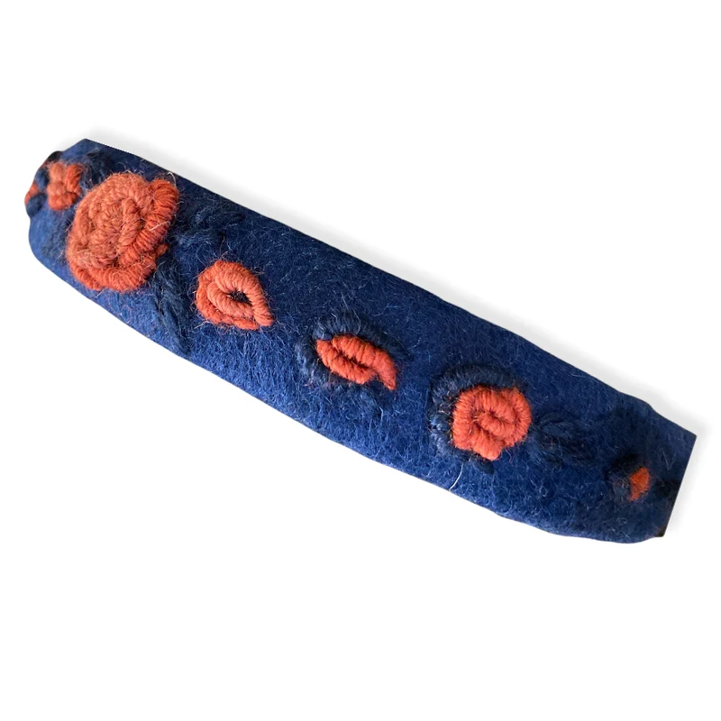 Haarreifen gestickt