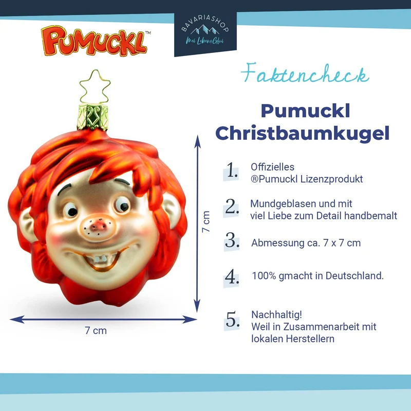 ®Pumuckl Christbaumkugel
