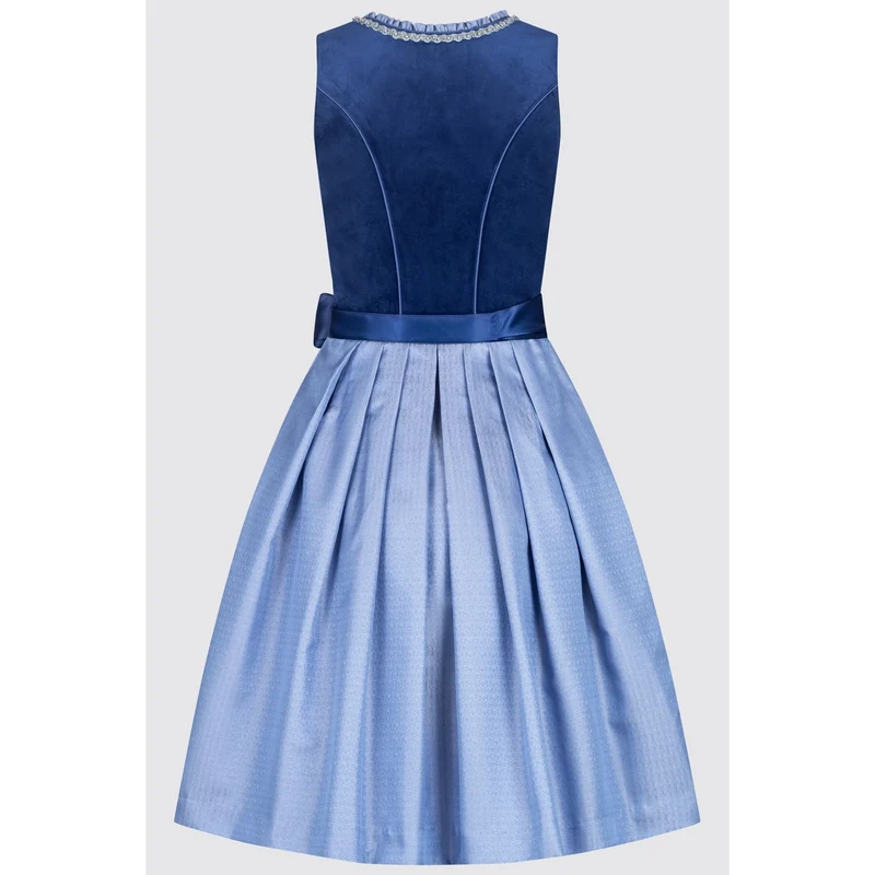 Dirndl Veneziana in blau