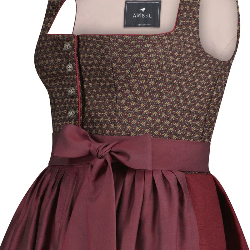 Dirndl Alexandra Rot (lang)