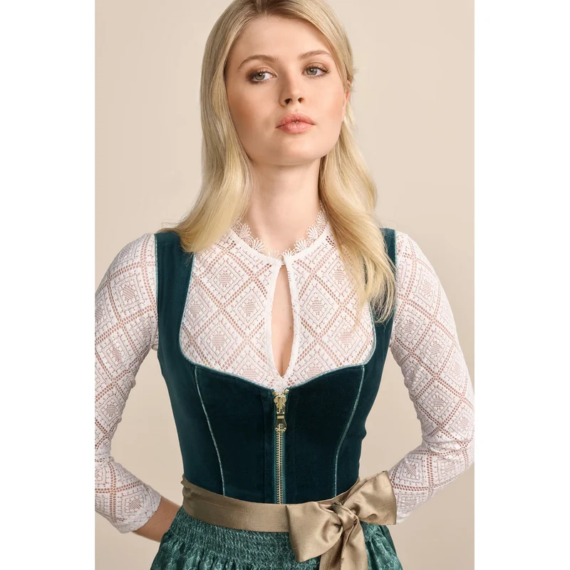 Fadia Dirndl in petrol