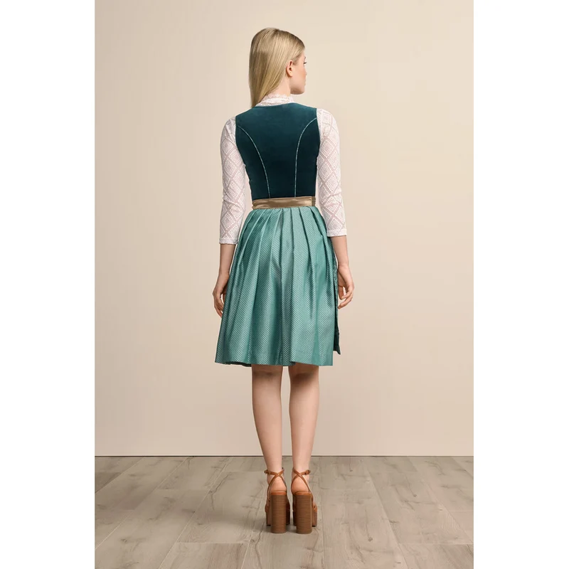 Fadia Dirndl in petrol