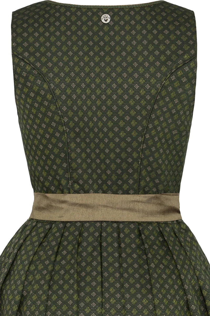 Midi-Dirndl mit Jacquardmuster