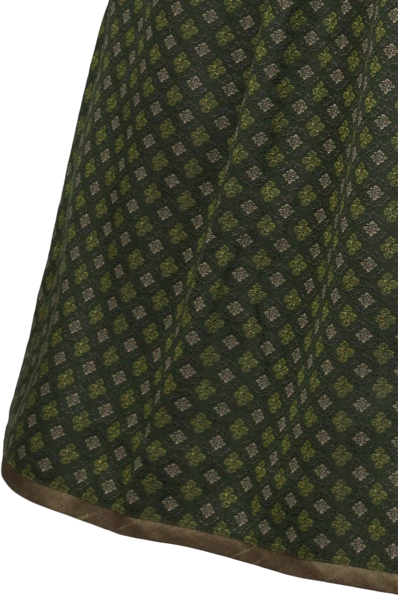 Midi-Dirndl mit Jacquardmuster