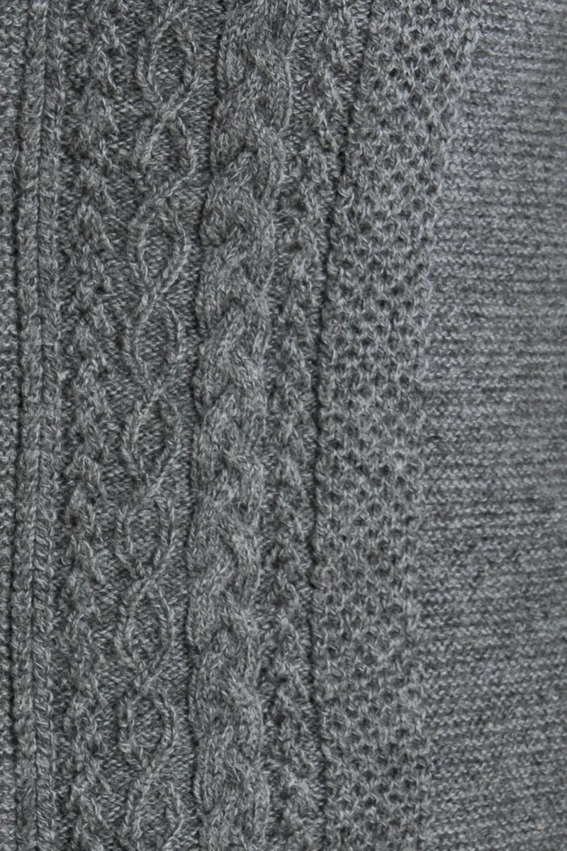 Grasegger Strickjanker grau