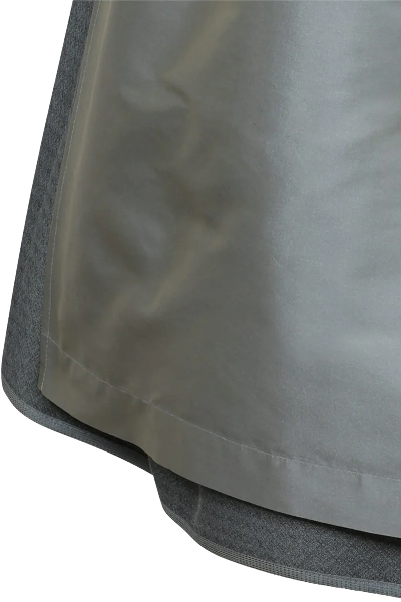Mittellanges Dirndl mit Rüschen und Taftschürze - agave