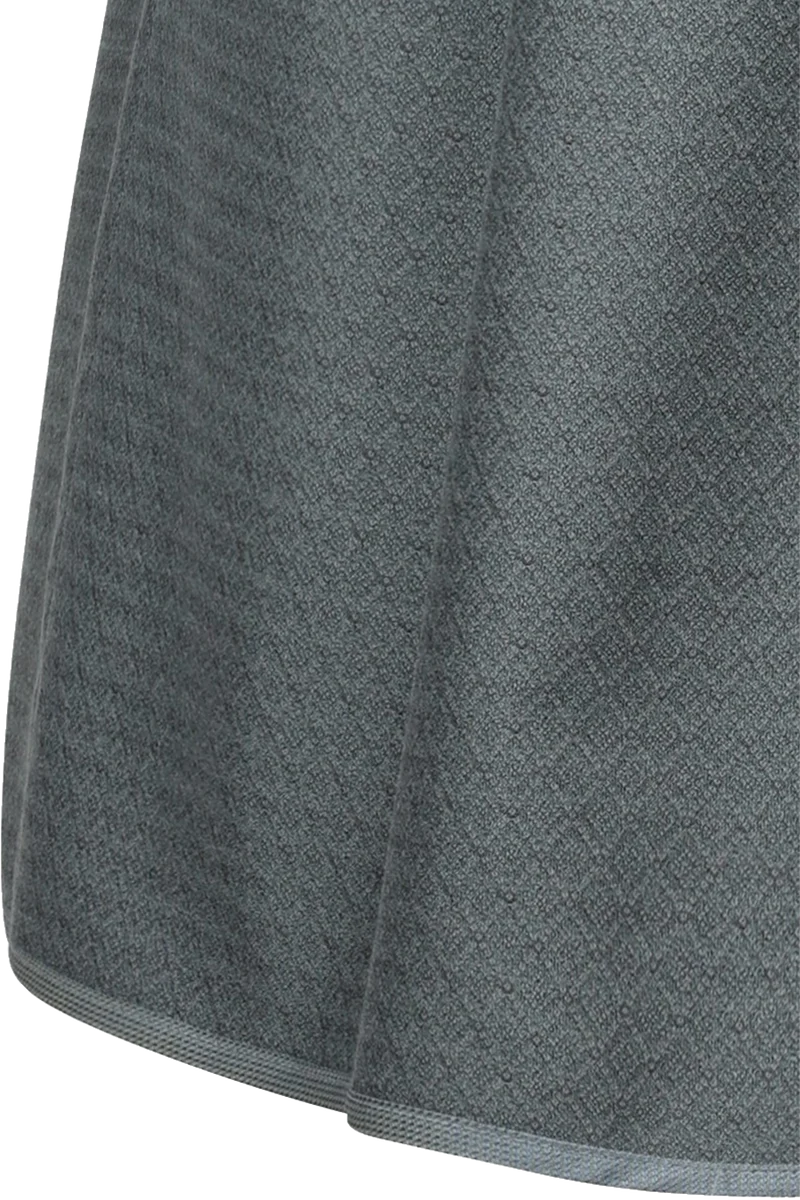 Mittellanges Dirndl mit Rüschen und Taftschürze - agave
