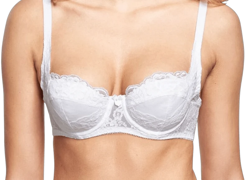 Dirndl BH, SUSA, weiß, Push up, 8864