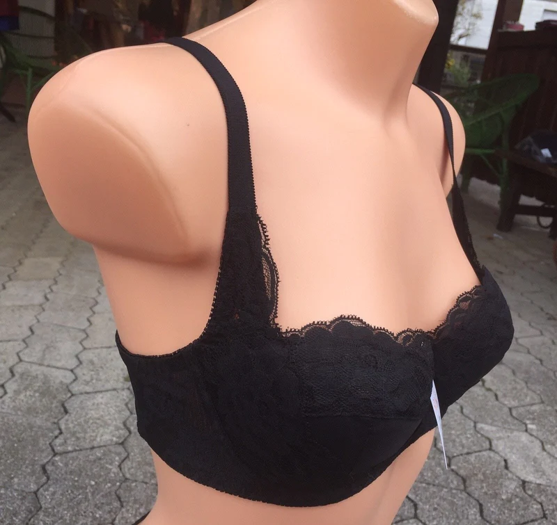 Dirndl BH, SUSA, schwarz, Push up, 8864
