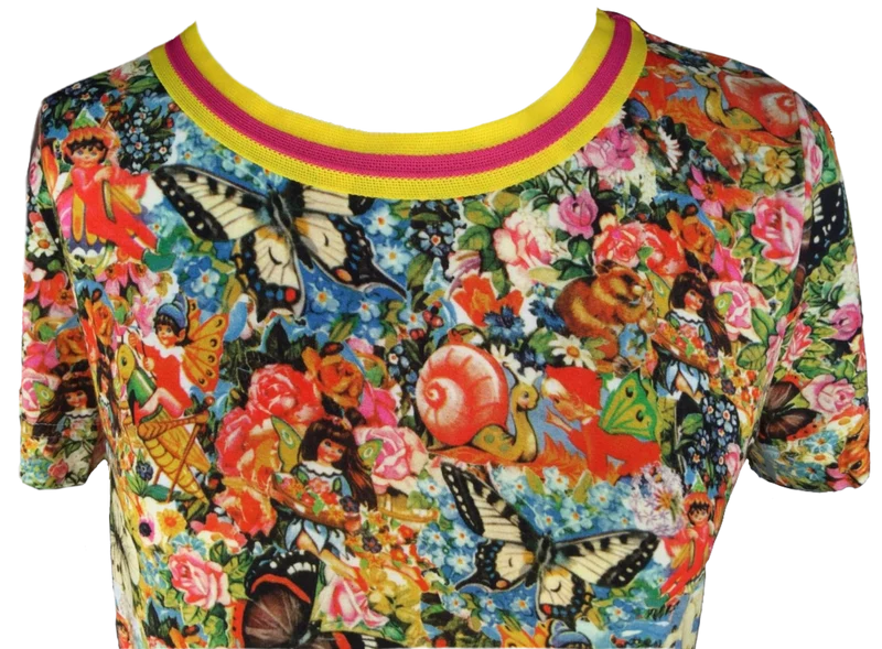 Trachtenshirt, Bluse, von&zu Basset, Picnic, Bunt, floral