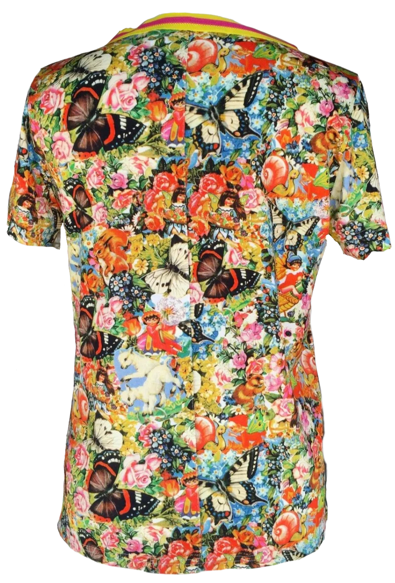 Trachtenshirt, Bluse, von&zu Basset, Picnic, Bunt, floral