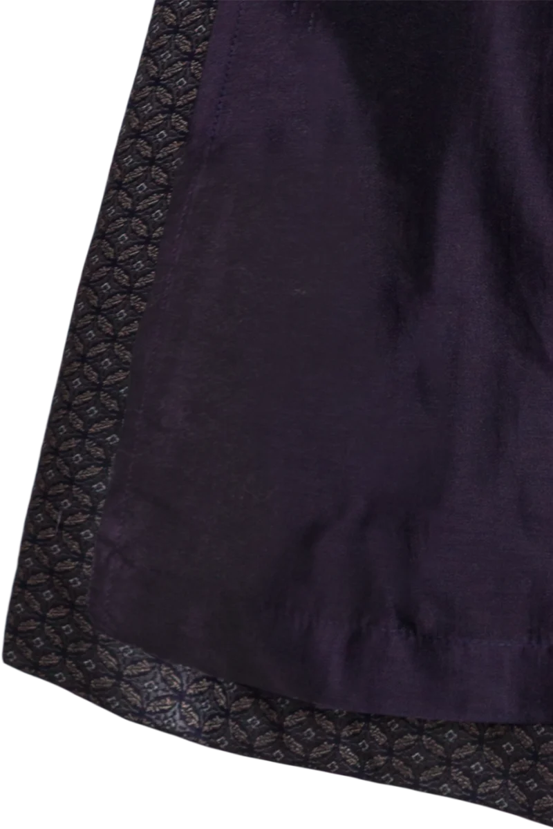 Dirndl lang mit Jacquard und Rautenmuster