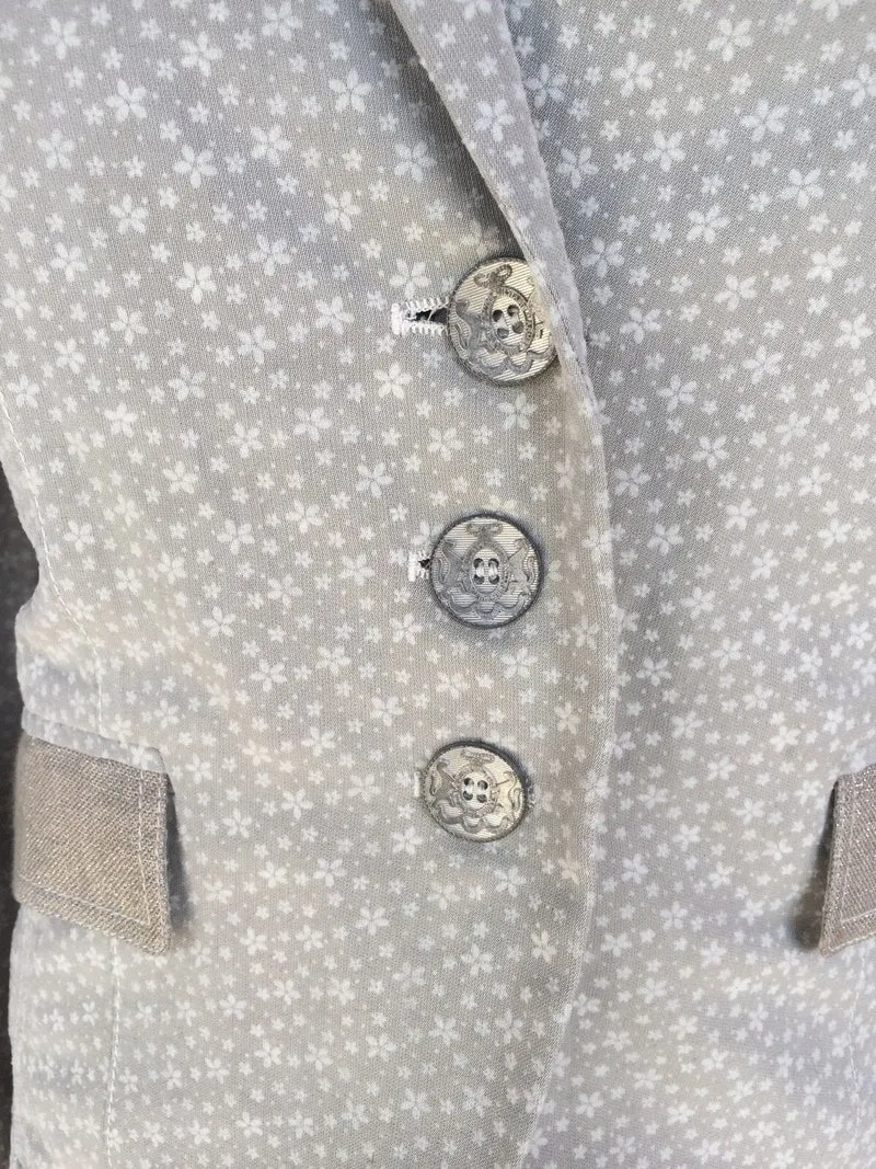 Trachten Jacke, von&zu Basset, Natur, Schößchen Blazer