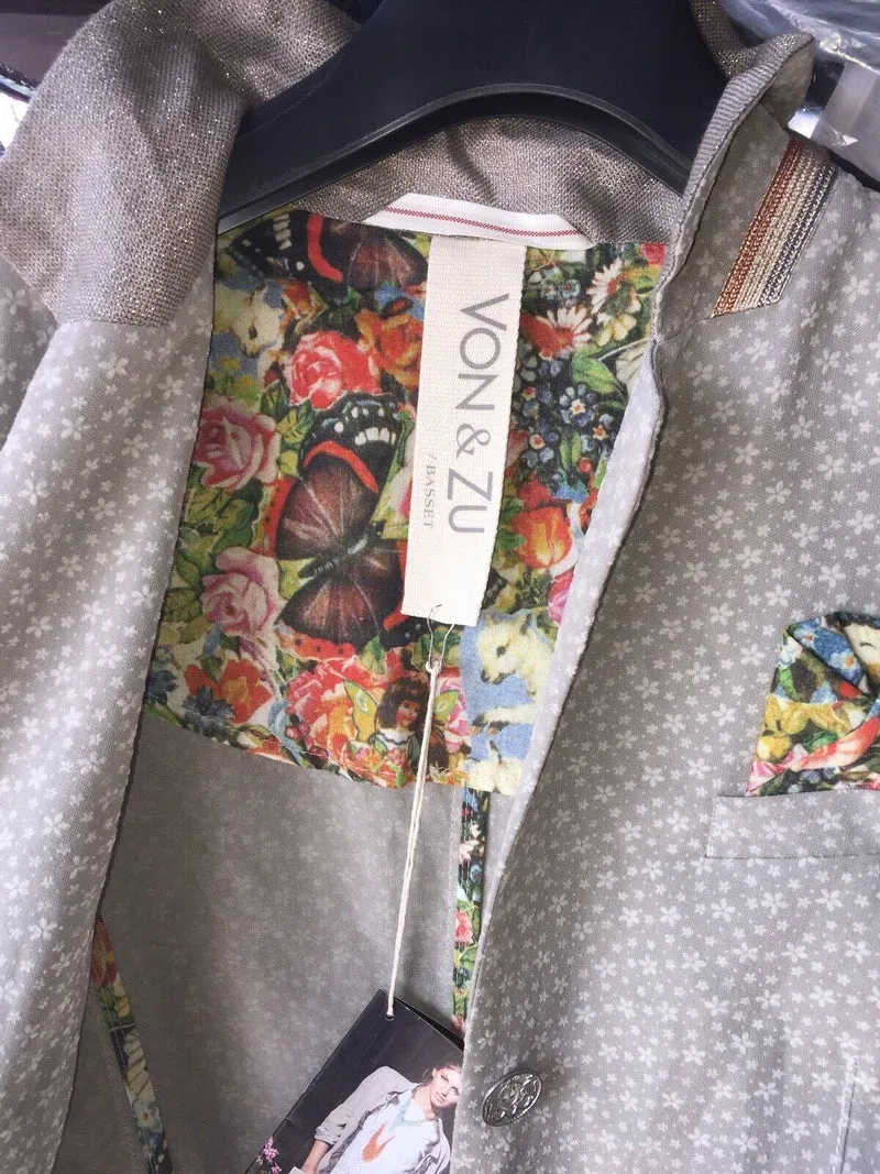 Trachten Jacke, von&zu Basset, Natur, Schößchen Blazer