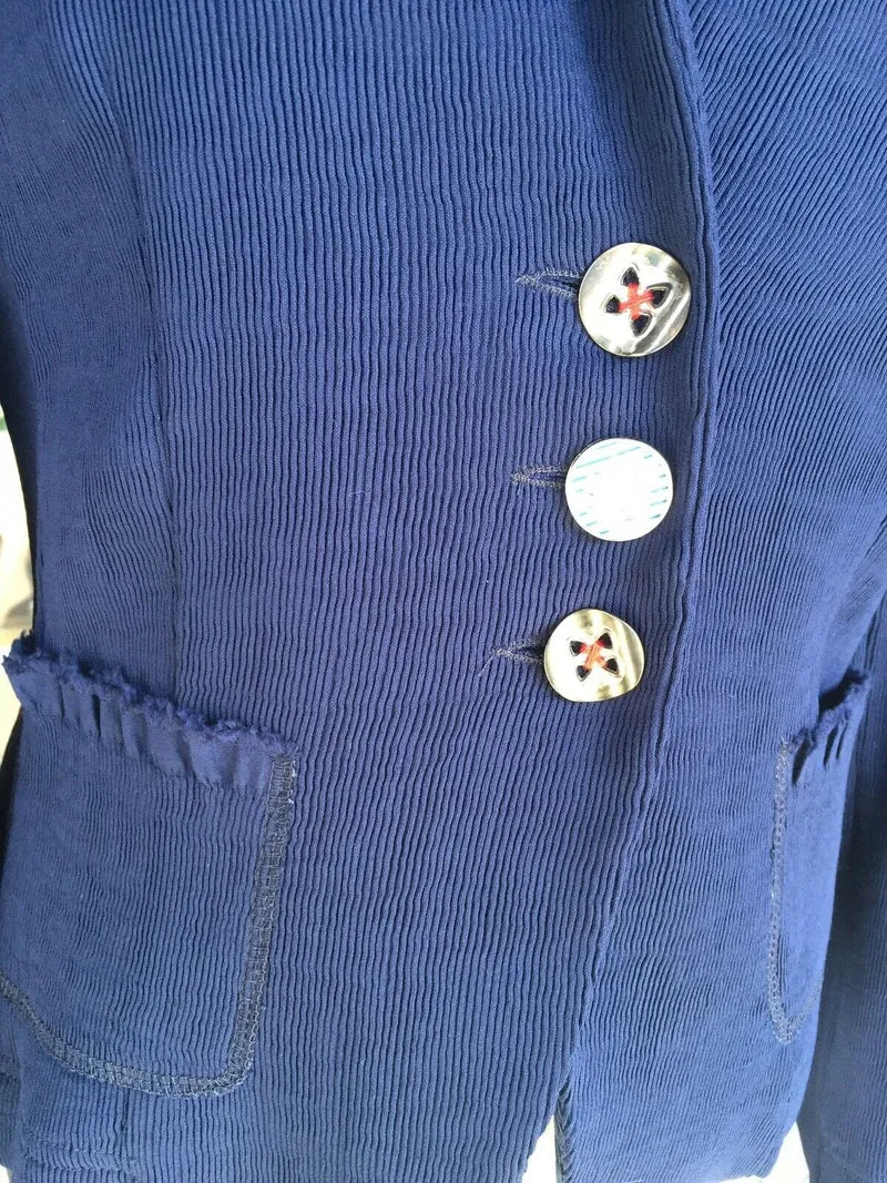 Trachten Jacke, von&zu Basset, dunkelblau