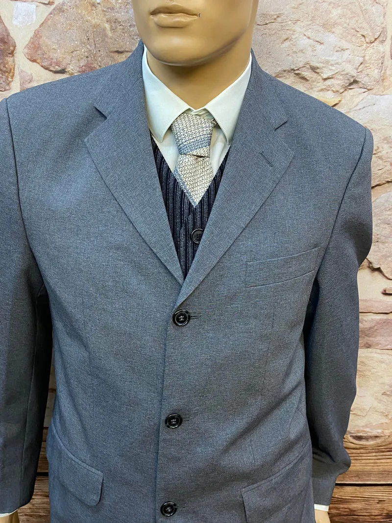 20er Jahre Herren Outfit Grau – britischer 1920er-Jahre-Stil, Komplettset Gr. 50