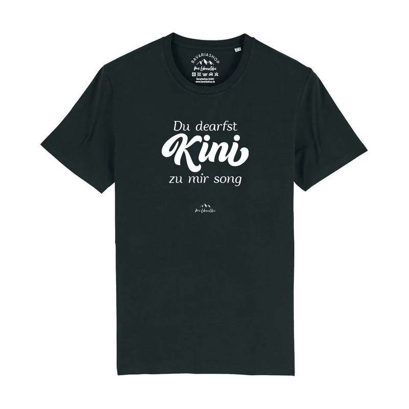 Herren T-Shirt "Du dearfst Kini zu mir sogn"