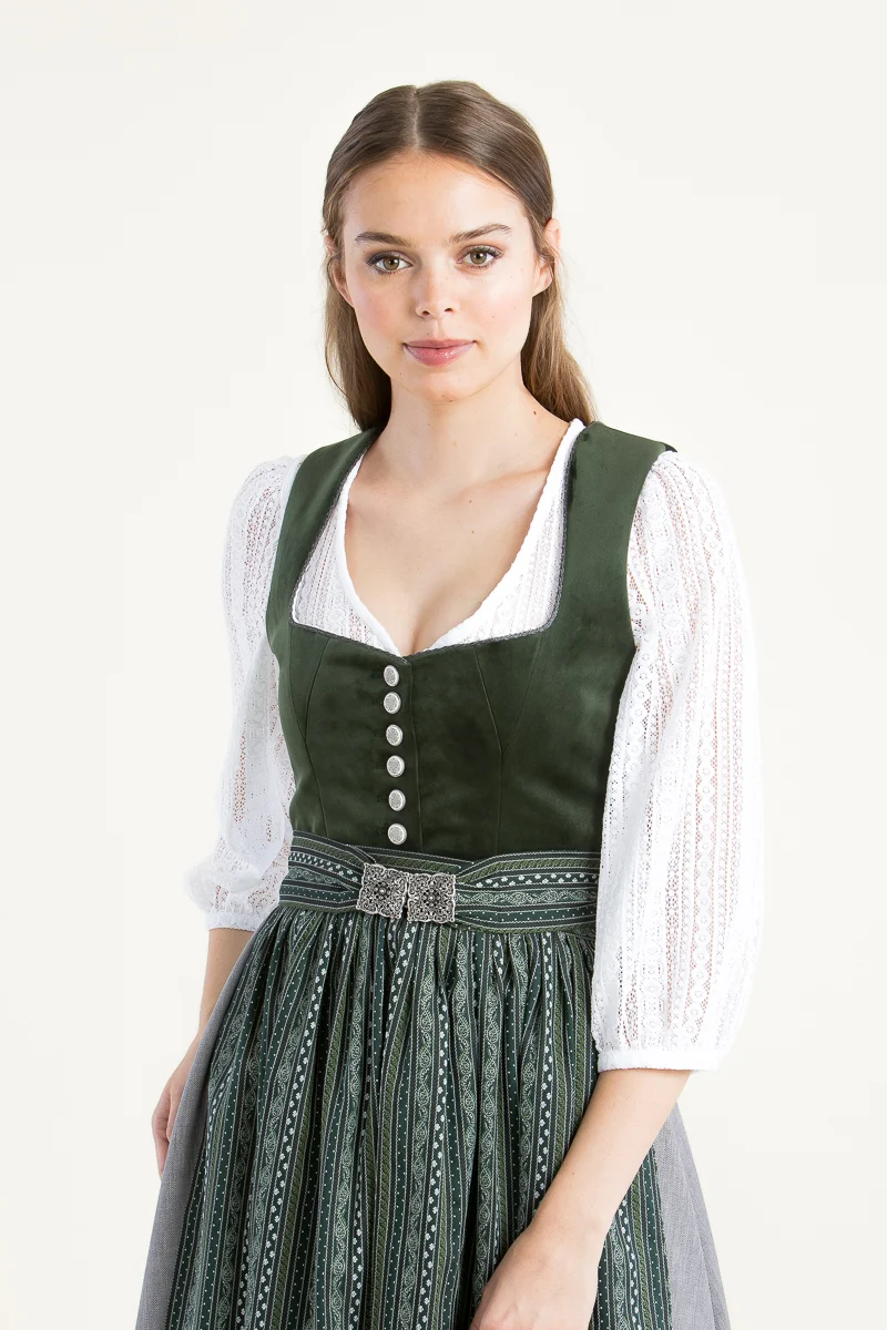 Berwin & Wolff Dirndlbluse Spitze Puffarm