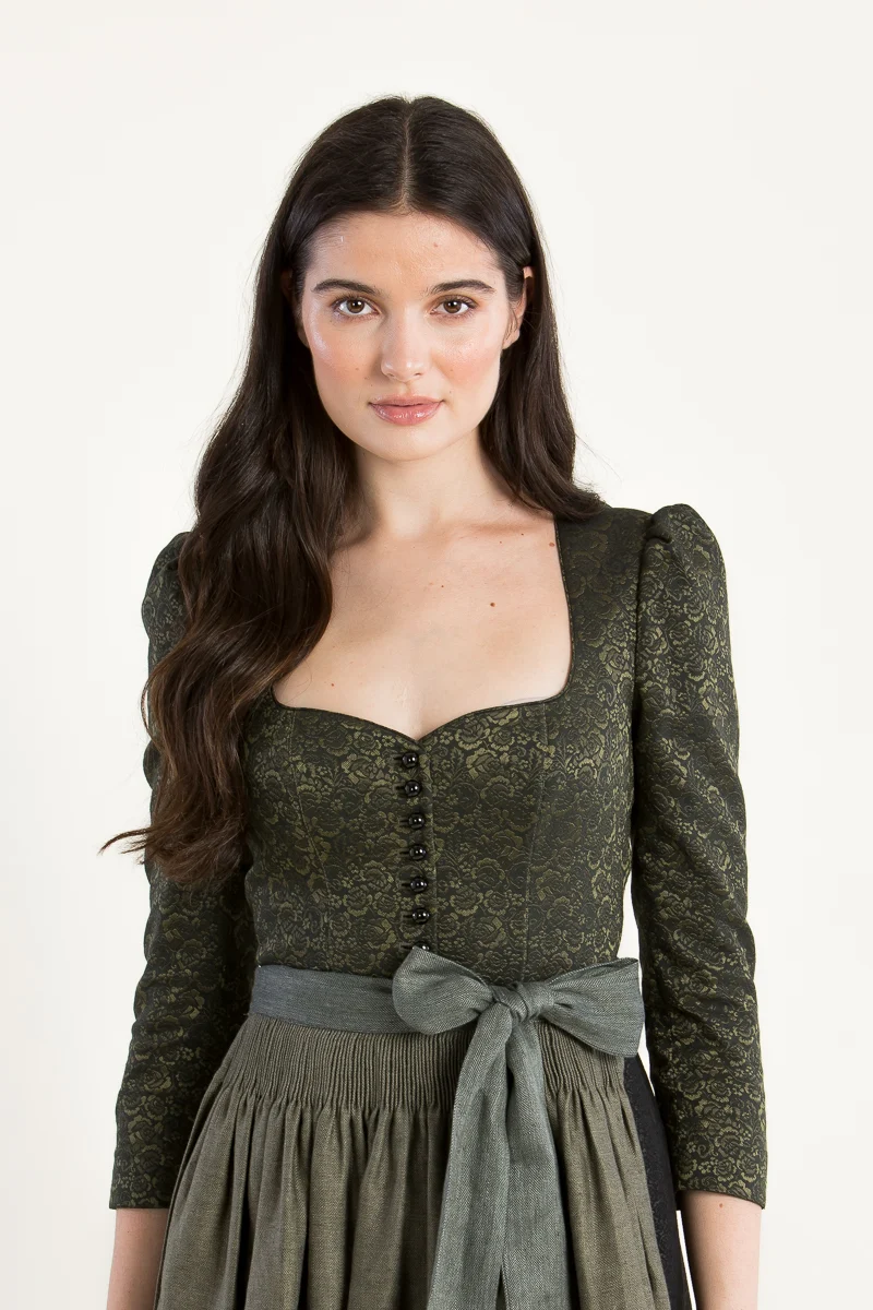 Gottseidank Ärmeldirndl Amelie lindengrün